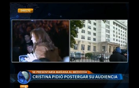 Cristina pidió postergar tres horas su presentación en el juzgado de Claudio Bonadio