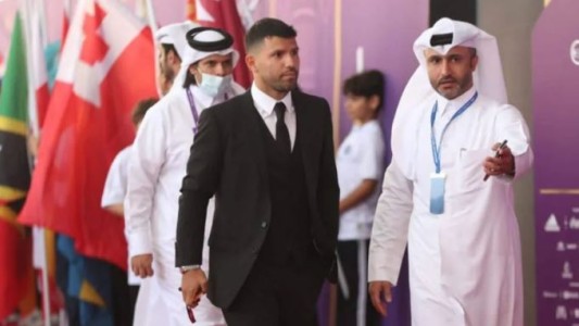 El Kun Agüero no irá a Qatar con la Selección: "Voy a venir a disfrutar como hincha"