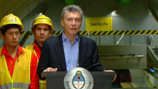 Macri: "Voy a hablar de esto obsesivamente: hay que consumir menos energía"