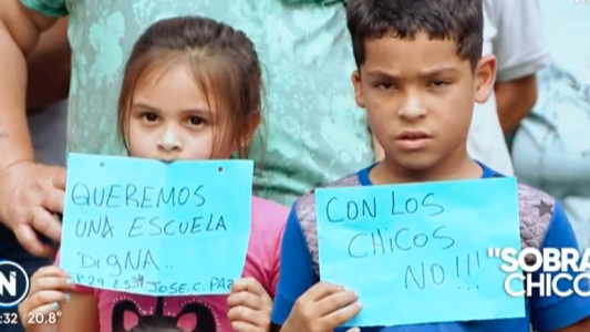 "Sobran  chicos": la escuela de José C. Paz en la que faltan aulas para estudiar