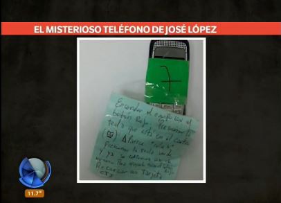 El misterioso teléfono de José López