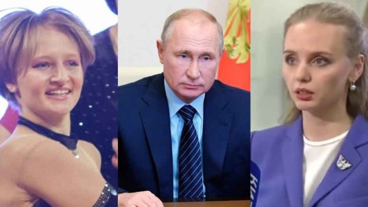 Estados Unidos sanciona a las hijas de Vladimir Putin