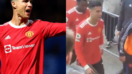 La policía investiga la "agresión" de Cristiano Ronaldo a un hincha