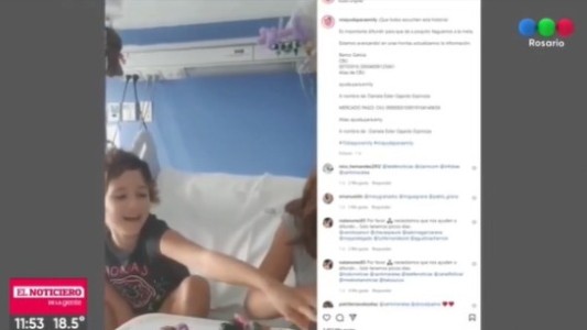 Lanzan una campaña para curar a Emily, una niña que padece leucemia