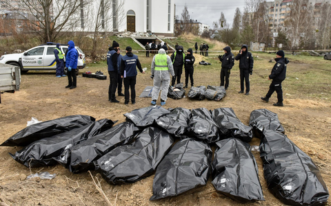 "Ucrania es una escena del crimen": visita del fiscal de la Corte Penal Internacional