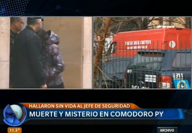 Muerte y misterio en Comodoro Py