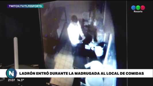 Sorprendieron "in fraganti" a un ladrón