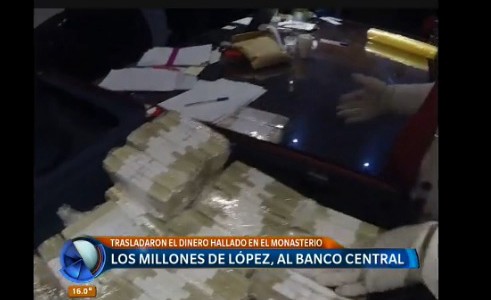 El Banco Central no pudo certificar la procedencia del dinero que tenía López