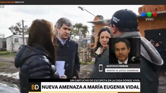 Está identificado uno de los autores de los llamados amenazantes contra Vidal