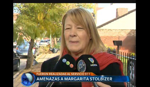 También hubo amenazas contra Margarita Stolbizer