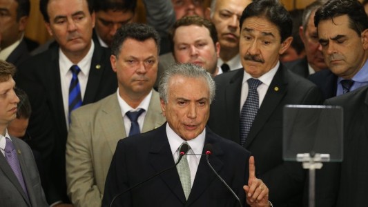 Michel Temer jura como nuevo presidente de Brasil tras la destitución de Dilma Rousseff