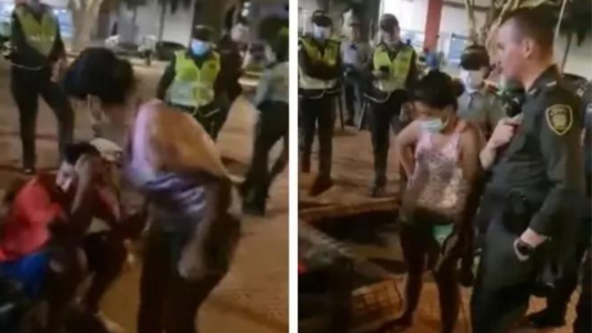 Lo detuvo la Policía pero el peor castigo se lo dio su mamá