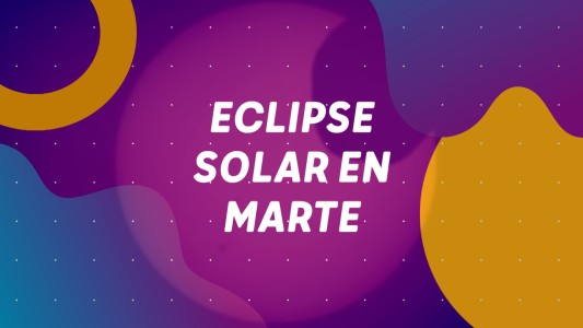 Eclipse solar en Marte #BuenFlash