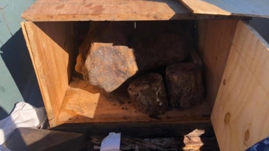 Fotos: robaron un meteorito en Argentina y lo encontraron en Uruguay
