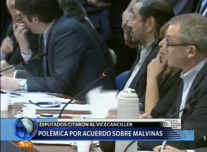 Diputados citará al vicecanciller por Malvinas