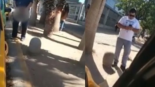 Una taxista, cansada del acoso, filmó la agresión que sufrió por parte de otros choferes