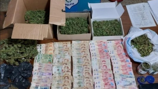 Tenía arresto domiciliaria y vendía marihuana desde su casa: lo detuvieron