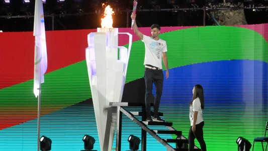 Quedaron formalmente inaugurados los III Juegos Suramericanos de la Juventud en Rosario