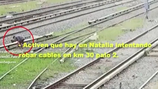 Merlo: intentó robar cables en las vías del tren y casi muere electrocutado