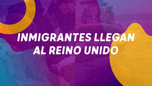 Inmigrantes llegan al Reino Unido #BuenFlash