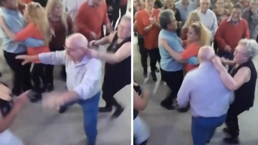 Al “naughty grampa” lo sacaron de una oreja - #FlashChat