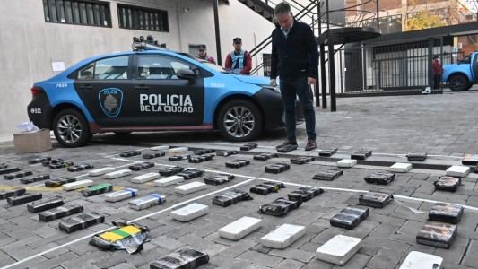 La Ciudad incautó el cargamento de cocaína más grande de su historia