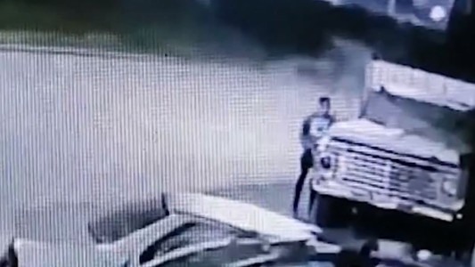 Así actúa el "quemacamiones" de Quilmes - #REC