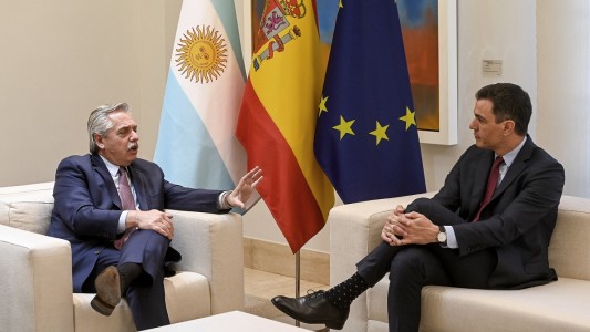 Alberto le dijo a Sánchez que Argentina puede proveer alimentos y energía a España