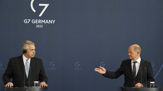 "Celebro la condena de Argentina a la invasión a Ucrania", dijo el canciller alemán tras reunirse con Alberto Fernández