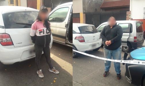 Detienen en Parque Avellaneda a una pareja de "robaruedas"