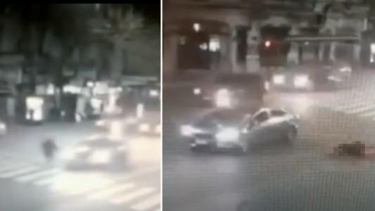 Iba en bicicleta y cruzó en rojo: así fue el accidente en Palermo