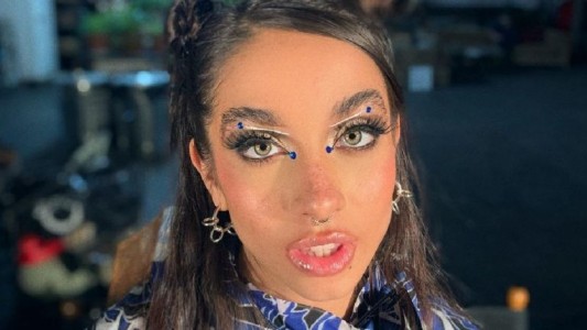 La reacción de María Becerra al ver a su exnovio, Rusherking, con La China Suárez