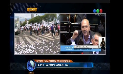 Con final incierto por Ganancias, sesiona Diputados