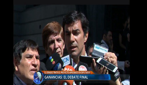 Gobernadores exponen ante el Senado sobre el proyecto para modificar Ganancias