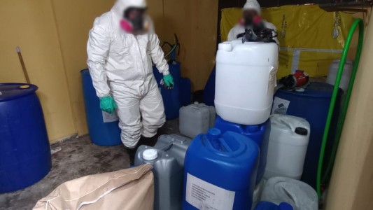 Desbaratan un laboratorio clandestino responsable de las lesiones de un bebé