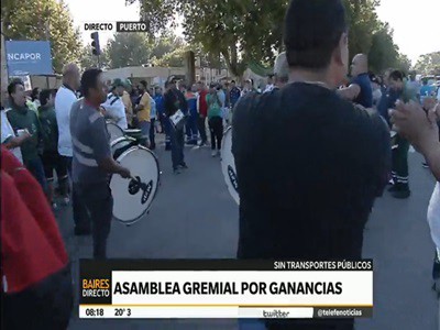 Asamblea por Ganancias en el Puerto