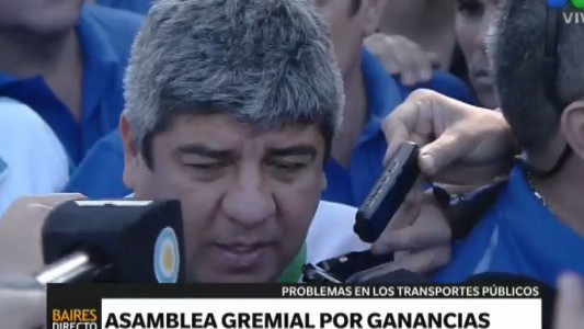 Pablo Moyano: "Ojalá el Presidente hubiera tenido la misma sensibilidad que tuvo con el campo"