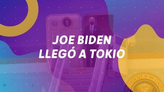Joe Biden llegó a Tokio #BuenFlash