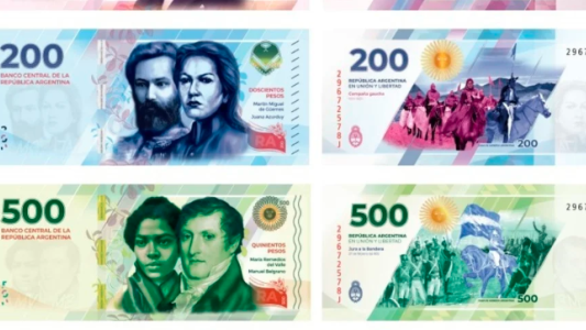 El Gobierno presentó los nuevos billetes: que prócer irá en cada uno
