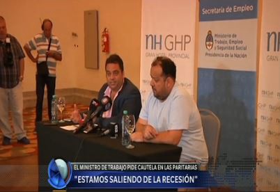 Triaca: "Estamos saliendo de la recesión"