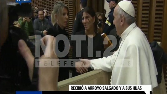 Arroyo Salgado le pidió al Papa que rece para "llegar a la verdad" sobre la muerte del fiscal Nisman