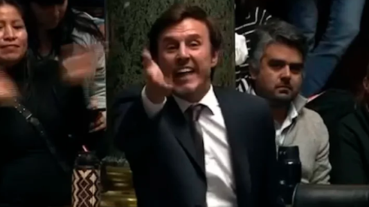 Video del escándalo: García Moritán se peleó con un legislador kirchnerista