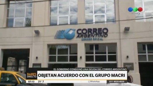 Objetan un acuerdo del Estado con Correo Argentino que condona deuda al grupo Macri