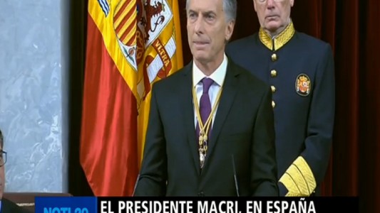 Ante los Reyes, Macri pidió dejar atrás los cortocircuitos con España