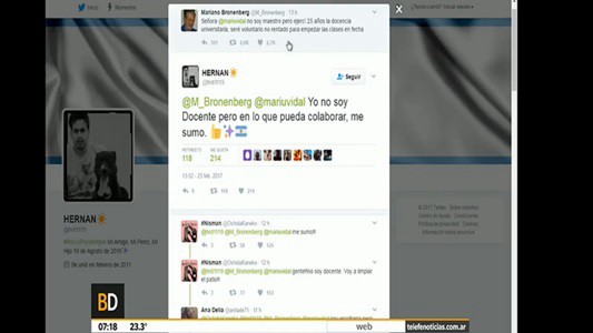 Se ofrecen voluntarios como docentes para iniciar las clases