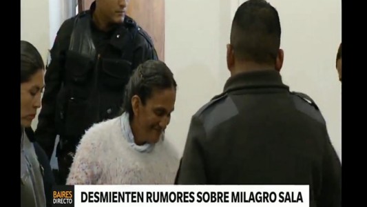 El Servicio Penitenciario de Jujuy negó cualquier intento de agresión a Milagro Sala