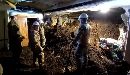 Alud en Bariloche: así quedó la habitación donde encontraron muertos a los turistas