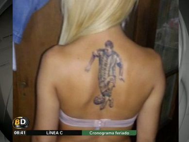 Los tatuajes de Messi