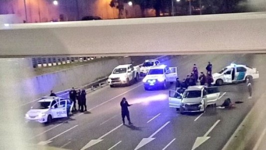 Cuatro detenidos tras una persecución y tiroteo cuando huían por General Paz