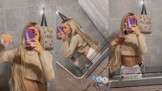 "Ahora soy Rapunzel": otro cambio de look de Tamara Baez, la novia de L-Gante
